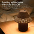 SMARTERIOR 10 Dimmable 30/60/90 Bedside Table Lamp with White Noise Machine - Soothing Sounds, Gesture Control Sensor