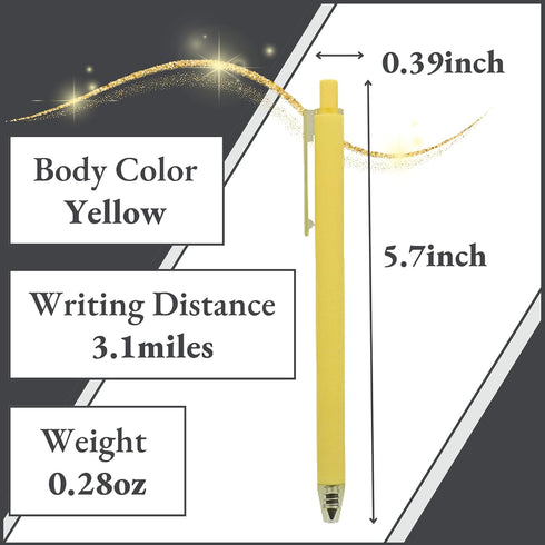 SUN-STAR Stylish Metal Pencil Metacil Retractable Click Pencils for Artist Drawing, Sketching, Non-Sharpening