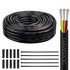 14 Gauge 3 Conductor Electrical Wire, 14 AWG Tinned Copper Stranded PVC
