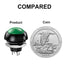 Waterproof Momentary Push Button Switch - 12MM Normal Open Mini Micro Switch ON-Off, 35PCS in 7 Colors