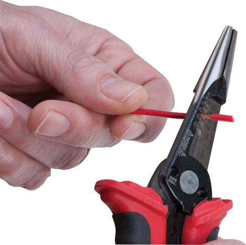 Performance Tool W86505 8 Inch Multi-Wire Electrical Tool - Cut, Strip, Crimp, Twist, and Shear with Ease by Performance Tool