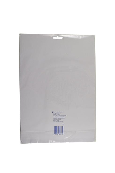 Westcott T-826 Jumbo Circles Template, Plastic Shape Template Tool, 8.75 by 11.5 in