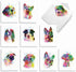The Best Card Company Assorted Blank Greeting Card Box Set - Includes 20 Cards + Envelopes - 10 Unique Designs -