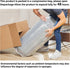 CRAURU Memory Foam Post Hip Surgery Cushion Adjustable Height Hip Replacement Recovery Cushion with Non Slip Bottom