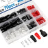 smseace 70pcs 15/30/45Amp Power Connectors with PVC Cover, Quick Disconnect Power Pole connectors for 20-10AWG