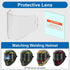 5 2 ANDELI PCS Large Viewing Screen Outer Replacement Lens and Pcs Inner Replacement Lens for ANDELI OPTIM Welding