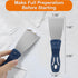 AURIXUS 28 4"and 9" PCS Paint Roller Kit with Extension Pole, Paint Roller, Including Gloves, Paint Tray, Flat Paint