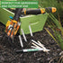 Garden Markers for Outdoor Use - 0.8 mm Medium Point, Black, Fade Resistant Ink, Waterproof, Quick Drying, 2 Count