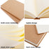 LABUK 4 Pack Blank Notebook Bulk, 120 Sheets Sketch Book, 100gsm, 5.6"x 8.3" Hardcover Sketchbook for Office School