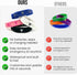 Sharewear Kids ID Bracelet Fitted NFC Safety Wristband, Slip-On Child ID Band for Emergency Contact Info, Waterproof
