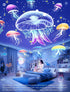 Eigther 21 Sets 360 Dimmable of Films, Projector Night Light for Kids Bedroom, Baby Projector for Ceiling, Star Galaxy