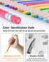 Four Candies Mechanical Colored Pencils, Erasable with Sharpener and Bag, Aesthetic Drafting Tools, 2.6mm, 36Pcs