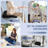 Tsmertor Thicker Seat Cushion for Office Chair, Big Gel Seat Cushion for Long Sitting, Support for Sciatica & Back Pain
