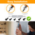 Doorbell Screwdriver Replacement, T6 Screwdriver Fit for Doorbell 2/Pro 3/4, Security Screws