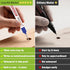 8pcs 20mm 4 Azureblue Long Nib Marker, Long Head Deep Hole Marker Pens, Waterproof Construction Markers Marking Tool
