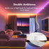 2025 100FT 960LEDs APP+44Key Dimming Decor(2Rollsof50FT) LED Lights for Bedroom, Double Row RGB Strip Lights Music Sync