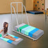 5 360 Rest Mat Trolley Storage Cart, Teaching Rolling Cart for Sleeping Mats, Mobile Nap Mats & Soft Play Equipment
