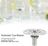 plplaaoo Glass Rinser,Cup Washer for Sink, Glass Rinser for Kitchen Sink, Bar Glass Rinser Faucet Head Stainless Steel