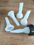 ANZHUO Sealant Nozzle for Sausage Caulking Gun, Durable Epoxy Piston Nozzle, 8 Pieces