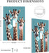 Sturin 1 3X5 Bubble Blowing Giraffe Wall Plate Light Switch Cover Gang Single Toggle Toggle Switch Art Plates