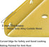 4 4 3 inches 2 inches Set Floating Shelf Bracket Pcs for Small Floating Wood Shelves, x Shelf Brackets with Anchor