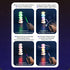 360 ITEFDTUTNE Table Lamp with Bluetooth Speaker, Degree Rotating Wand Bluetooth Customizable Lighting Multicolor