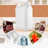 3 Pcs 1 Gallon Plastic Jug with Lids, Square Empty Storage Containers for Water, Sauces, Soaps, Detergents, Liquids