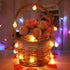 16FT 30 8 Battery Operated Globe String Lights Waterproof LED Modes Outdoor String Lights Crystal Ball String Light
