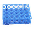 3 PCS 50 Well Centrifuge Tube Rack for 10ml/15ml/50ml Laboratory Plastic Tube Holder (Deep Blue, Orange, Light Blue)