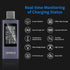 USB C Power Meter Tester, USB Multimeter 4-30V 0-12A Voltage Current Capacity Energy Power Digital Tester