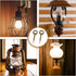 2 Pack Lamp Turn Knob Replacement Switch Knobs with Extensions, On/Off Lamp Socket Key Switch for Bronze Lamps
