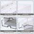 Desk Organizer with Drawer, Office Supplies & Workspace Organizers, 4 Drawers + 4 Compartments, White