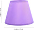 STOBAZA Fabric Lampshade Chandelier Lamp Shade Lampshades for Floor Lamps Fabric Lamp Shade Home Lampshade Vintage Lamp