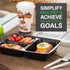 10 Pack 10 3 Bexter Compartment Trays with Lids for Takeout and Food Storage / Section compartment for portion control