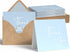 VNS Creations 50 Pack Thank You Cards With Envelopes, Stickers, 3.5x5 Inch