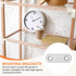1.9"x0.6", 12 PATIKIL Flat Mending Plate Pcs Stainless Steel Straight Flat Bracket for Shelves Corner Braces Brackets