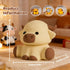 7 Dimmable Cute Highland Cow Night Light, LED Touch Silicone Lamp for Bedroom with Colors Timer and Squishy