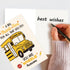Gratitude Card for Bus Drivers - End of Year Appreciation Gift