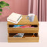 DDBESSIC 2 Desk Organizer Office Desktop Organizer with Drawer, Desk Top Accessories Stationary Organizer Desk Caddy
