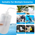 6 Pcs 1000 ml Plastic Wash Bottles, Squeeze Tattoo Wash Bottles for Lab and Gardening