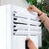 60 1.10 Inch Pcs Shutter Replacement Pins Clear Plastic Louver Pins for Window and Plantation Shutter Repair Supplies