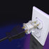 2 Prong to 3 Prong Adapter, 4 Pack, Turn Any 2 Prong Outlet into A 3 Prong Outlet with Outlet Adapter Converter