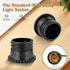 QVQCWD Bulb Bulb E26 (4) Light Socket Caps, Socket Safety Covers for String Lights, Fit Standard & Recessed Holders