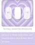 Pecfamly (9.4 x7.8 Inch) Girly Purple Mouse Pad, Aesthetic Lavender Mouse Pad Cute, Purple Desk Accessories