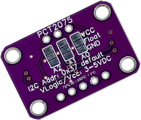 2Pcs PCT2075 11 Bit Higher Accuracy ADC Measurement I2C Temperature Sensor, Compatible with QT/Qwiic