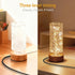 PWTZMYXGS Dimmable Crystal Night Light,Small Bedside Lamp,Nightlight with Timer,Room Decor Desk Lamp,Bedroom,Living
