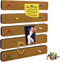 Bulletin Board Cork Board for Walls, Pin Board for Office, Brown Cork Boards for Wall Decoration