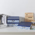 Soul & Lane Blue Spots Decorative Storage Boxes with Lids, Set of 3 Memory Boxes for Organizing Keepsakes