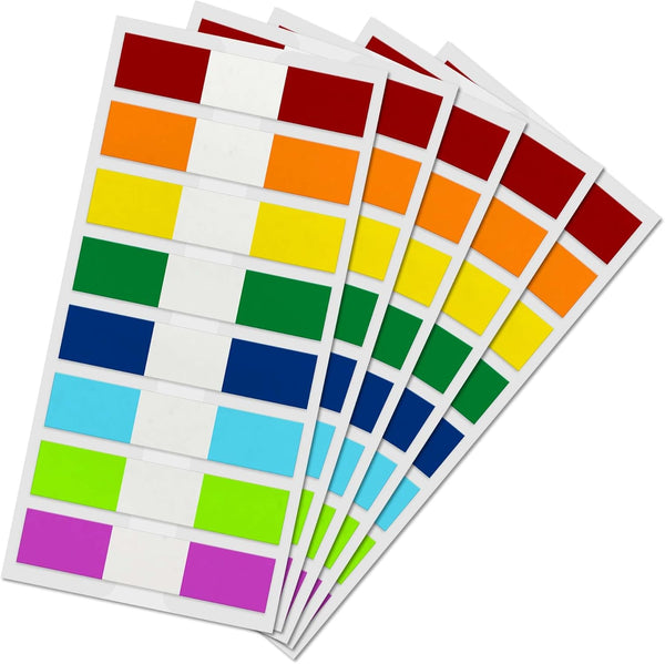 Sticky Tabs for Books, Notebooks & Documents, Eco-Friendly Index Tabs, Self Adhesive & Waterproof, 1248 Transparent