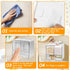 Qivine Tampon Holder for Bathroom Wall, Feminine Product Organizer Wall Mounted Tampon Dispenser, Pad Dispenser Wall